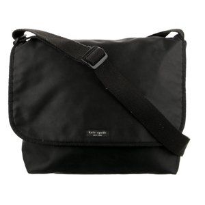 Vintage Kate Spade Messenger Bag in Black